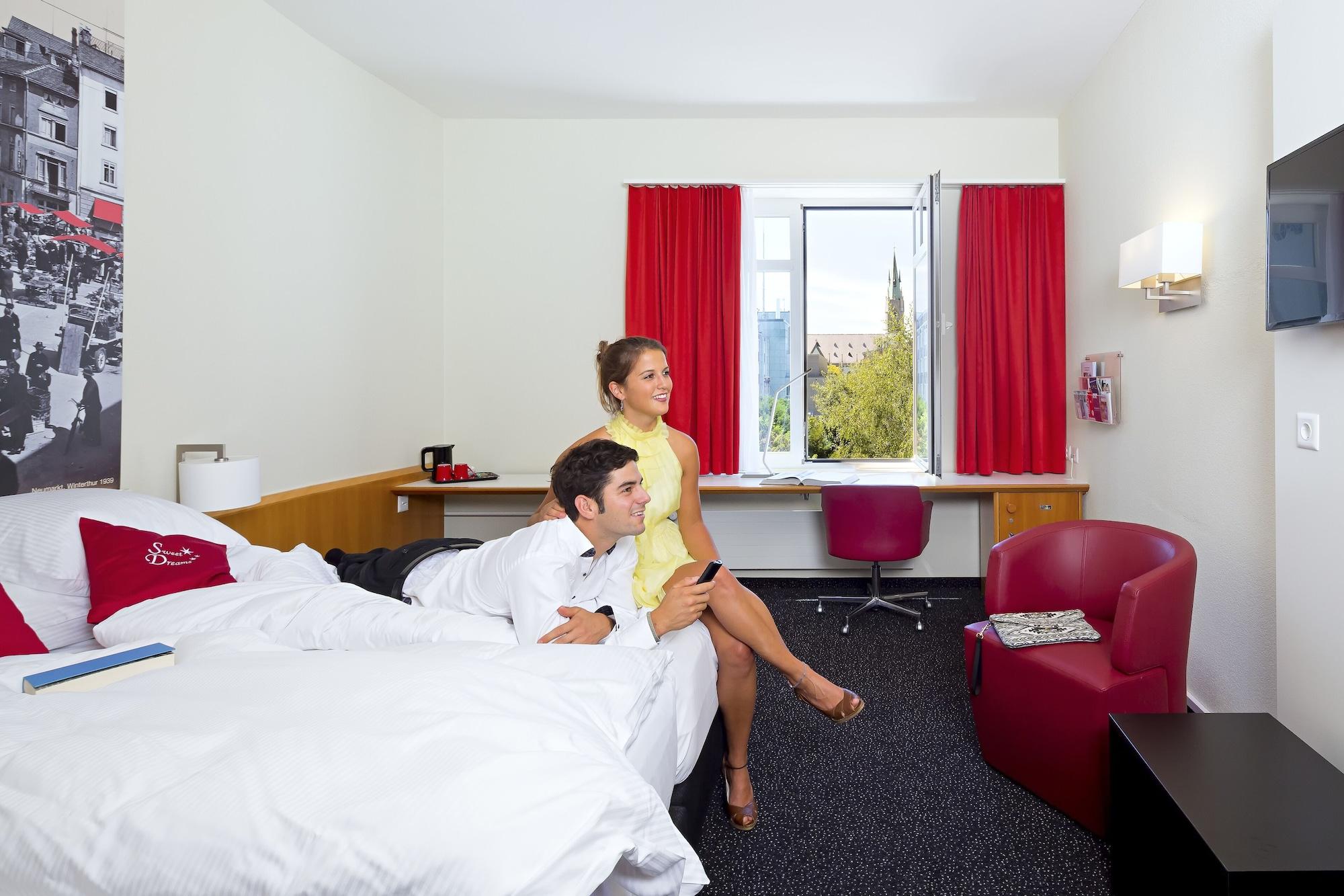 Hotel Wartmann Am Bahnhof Winterthur Exteriör bild