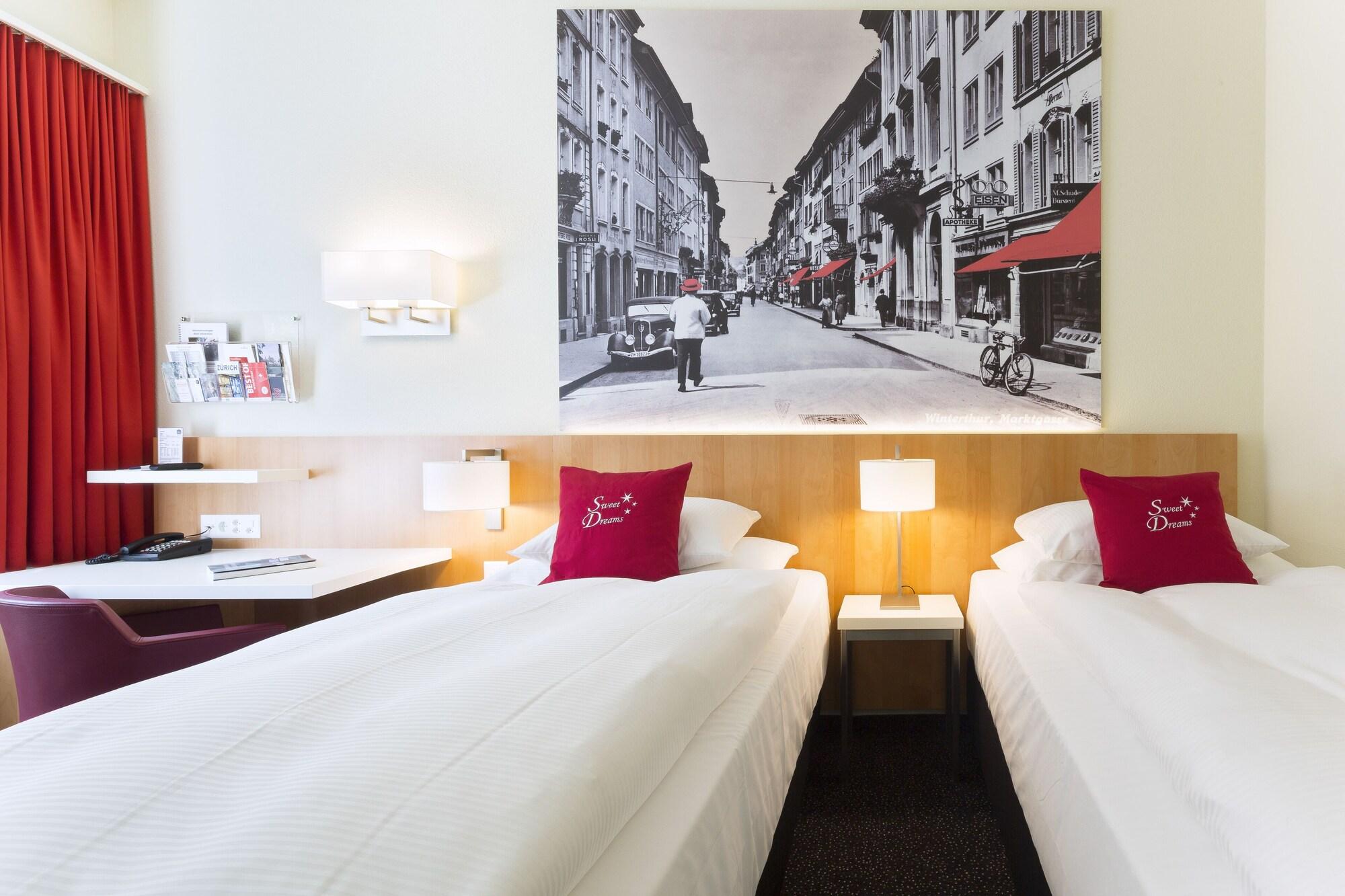 Hotel Wartmann Am Bahnhof Winterthur Exteriör bild