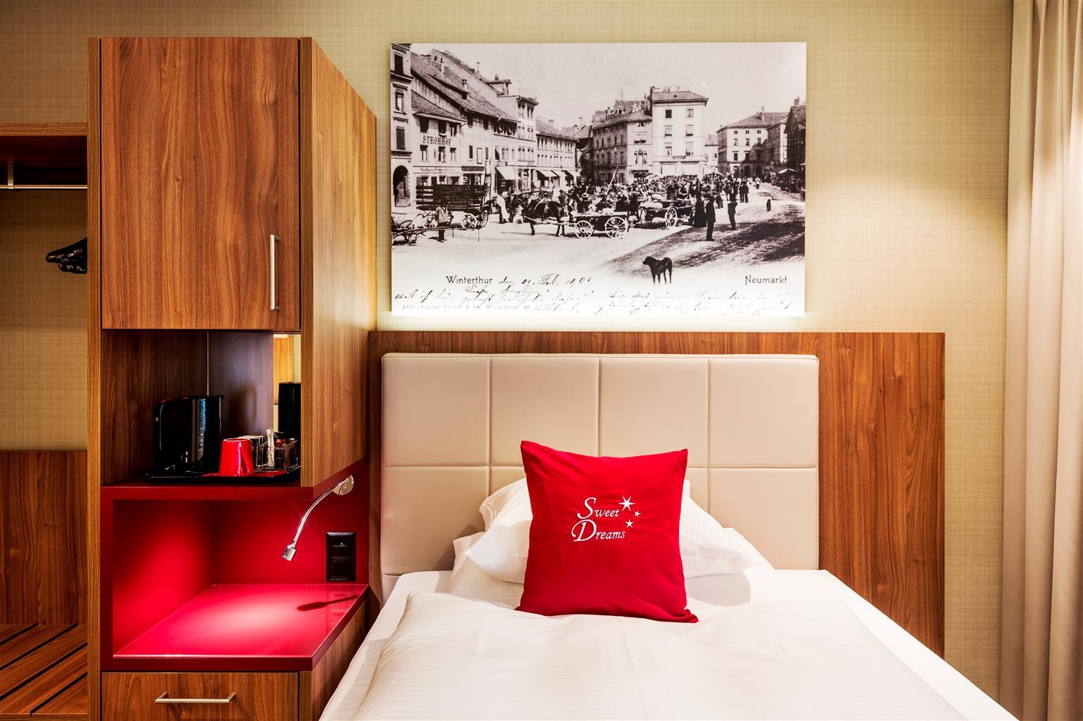Hotel Wartmann Am Bahnhof Winterthur Exteriör bild