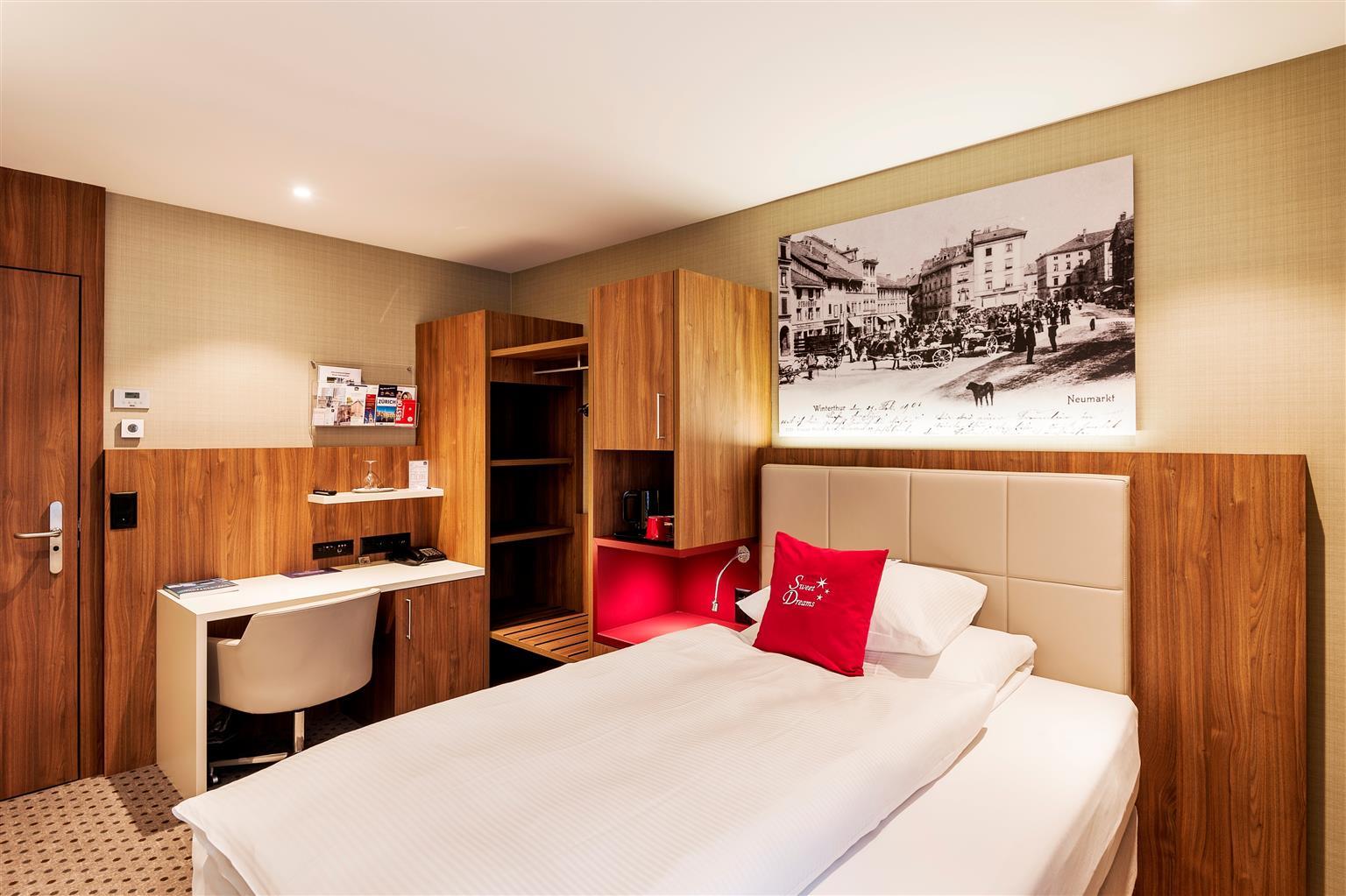 Hotel Wartmann Am Bahnhof Winterthur Exteriör bild
