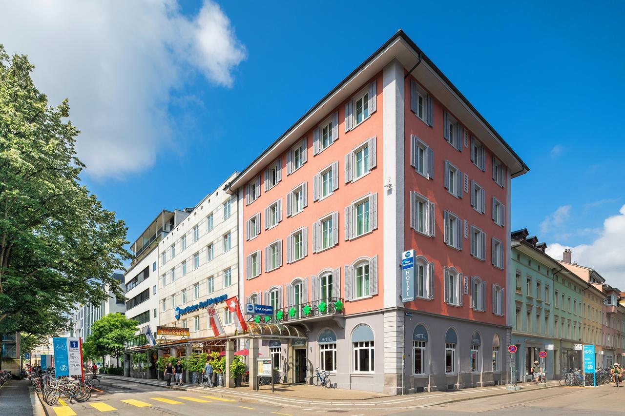 Hotel Wartmann Am Bahnhof Winterthur Exteriör bild