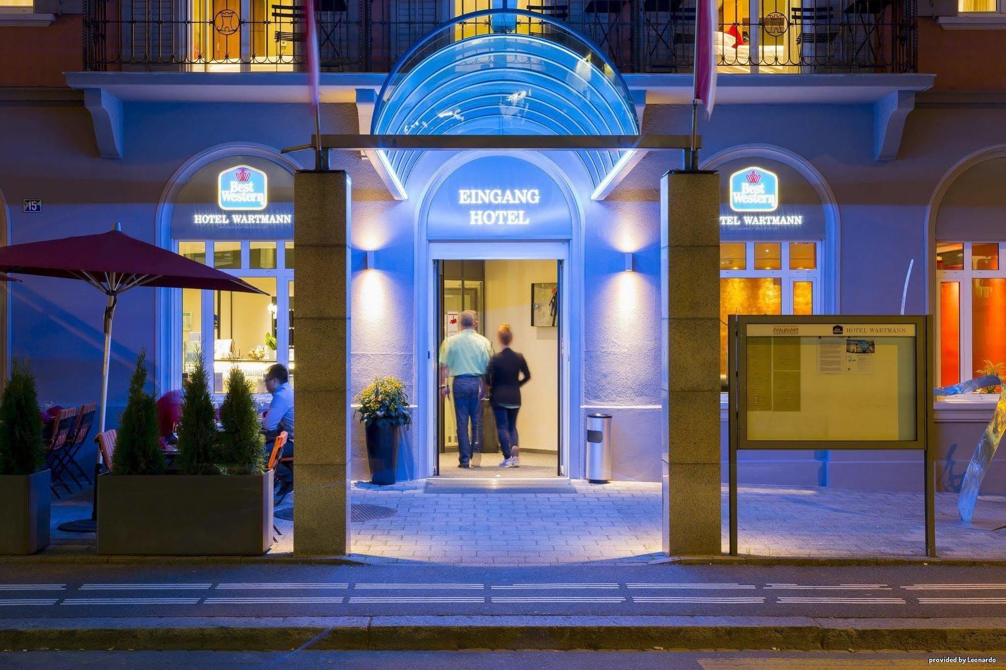 Hotel Wartmann Am Bahnhof Winterthur Exteriör bild