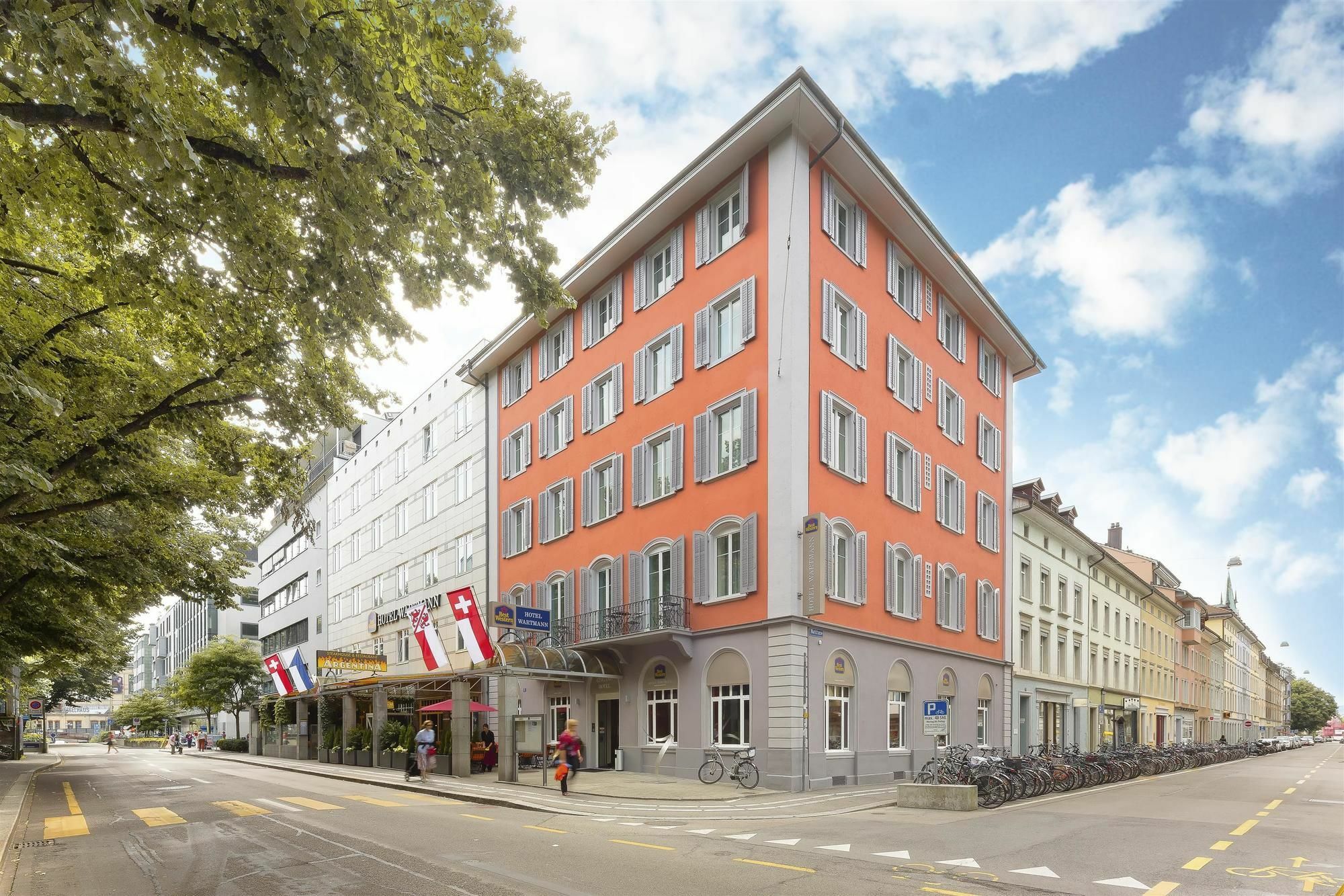 Hotel Wartmann Am Bahnhof Winterthur Exteriör bild